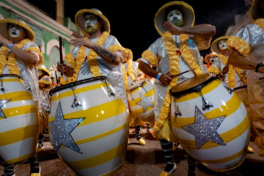 Candombe drums, Las Llamadas, Uruguay