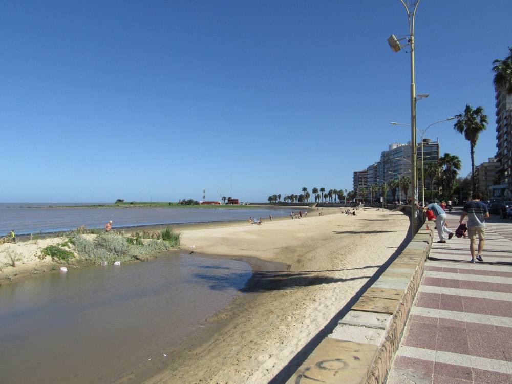 Pocitos Beach, Montevideo, Uruguay